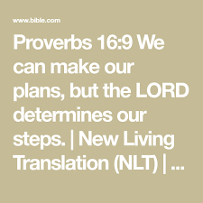 Proverbs 16 9 We Can Make Our Plans But The Lord Determines Our Steps New Living Translation Nlt Download The Bibl In 2020 Bible Apps Proverbs 16 Proverbs 16 9