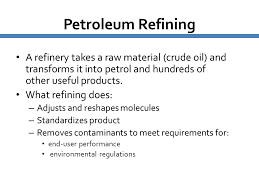 Lubrita supply oils, greases and petroleum products for various industries. Petroleum Refining Ppt Download