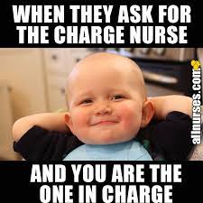 When They Ask For The Charge Nurse And You Are The One In Charge Meme Ahseeit