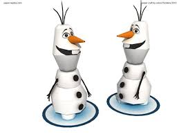 Paperized Papercrafts Olaf Frozen Olaf The Snowman Olaf