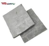 Curado de tela de fibra geosintética, manta de concreto llena de cemento  con aplicación flexible