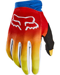 Fahrradhandschuhe Fox Dirtpaw Fyce Youth Blue Red Sportega De