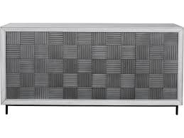 Shop for a stylish sideboard or kitchen pantry storage buffet. Uttermost Checkerboard Light Gray White Washed Sideboard Ut25489