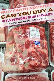Standing rib roast of beef serves 4, with leftovers. How Far In Advance To Buy A Rib Roast Eat Like No One Else