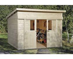 L'abri de jardin klara de 10.4 m², en madriers de 28 mm d'épaisseur, offre un volume de 22,9 m3 au total. Abri De Jardin A Porte Coulissante Weka Lugano 3 Avec Plancher 295x299 Cm Nature Acheter Sur Hornbach Ch