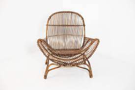 Mid century franco albini style cane armchair we have two available and they both come in good condition. Mid Century Italian Bamboo Lounge Chair By Franco Albini For Sale At Pamono