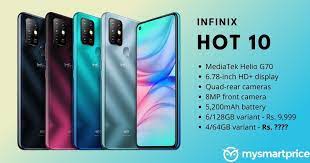 The massive storage memory of 128gb and 6gb ram help to increase the efficiency in game acceleration and data processing, which makes note 10 truly stand out. Infinix Hot 10 Variant With 4gb Ram 64gb Storage To Launch In India On October 23 At An Aggressive Price Mysmartprice