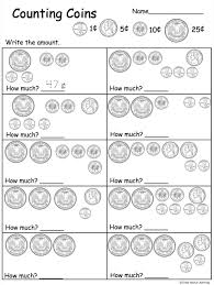 Counting Coins Worksheets 2nd Grade 2nd Grade Math Worksheets Money Math 2nd Grade Worksheets