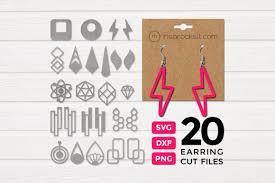 Download Modern Earrings Bundle Graphic By Risarocksit Creative Fabrica PSD Mockup Templates