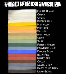 Color Charts Maisonemaison