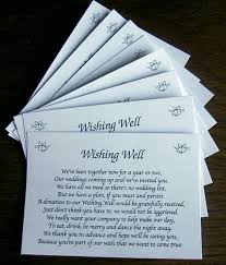 Missing Link Wishing Well Wedding Wedding Poems Wishing Well Poems