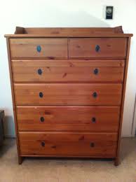 Ikea 6 Drawer Dresser Chest Of Drawers Discontinued Model Don T Recall Its Name Rustic Style Oak Stain Ikea 6 Drawer Dresser Oak Stain 6 Drawer Dresser