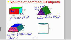 Different shapes have different ways to find the volume. Volume 1 Gcse Higher Maths Tutorial 9 Youtube