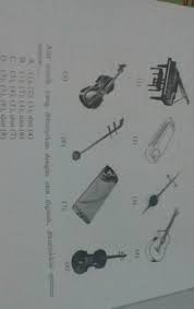 Jenis alat musik tradisional yang cara memainkannya dipukul biasanya memiliki bentuk yang mirip dengan gendang. Alat Musik Yang Dibunyikan Dengan Cara Di Gesek Ditunjukkan Nomor Brainly Co Id