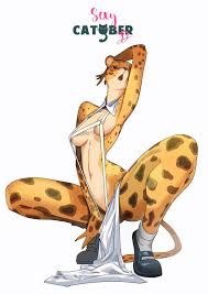297241 - suggestive, artist:feliscede, sheila (beastars), cheetah, feline,  mammal, anthro, series:sexy catober (by feliscede), beastars, 2022,  armpits, arms behind head, bikini, black nose, breasts, clothes, digital  art, ears, eyelashes, female, fur ...