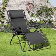 Royale Black Metal Outdoor Lounge Chair Gf06442yusa The Home Depot In 2020 Lounge Chair Outdoor Poolside Chairs Outdoor Lounge