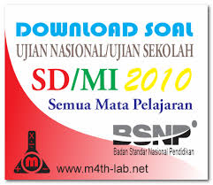 Skip to main content due to a planned power outage, our services will be reduced today (june 15) starting at 8:30am pdt until the work is complete. Download Soal Un Ujian Naional Us Ujian Sekolah Sd 2010 Semua Mata Pelajaran Naskah Asli M4th Lab