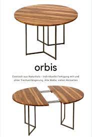Runde esstische sind zudem äußerst funktional und variabel einsetzbar. Runder Esstisch Aus Massivem Naturholz Modell Orbis Hergestellt Von Cheops Wohnnatur Fertigung Aus Esstisch Rund Ausziehbar Esstisch Design Runder Esstisch