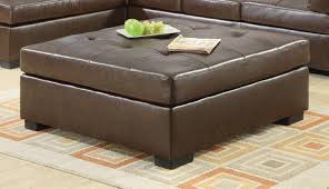 Bernhardt oversized leather club chair & ottoman. Coaster Darie Brown Oversized Ottoman Dallas Tx Living Room Ottoman Furniture Nation