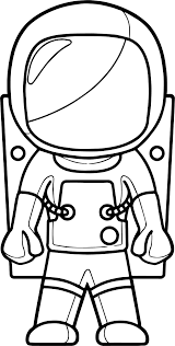 Nice Closed Astronaut Coloring Page Space Coloring Pages Coloring Pages Preschool Coloring Pages