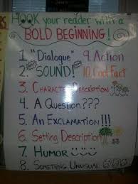 Great Anchor Chart That Shows Bold Beginnings It Will Be