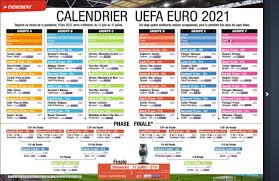 Retrouvez le calendrier et les résultats de la compétition sur l'équipe. Euro 2020 Decouvrez Le Calendrier Detaille De Tous Les Matchs Tele Star