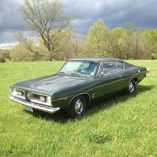 Image result for Dark Green 1967 Barracuda
