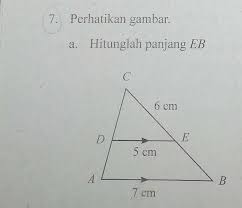 Hitunglah Panjang Eb Brainly Co Id