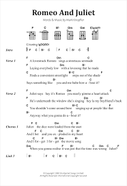 Bunga terakhir chords by bebi romeo. Romeo And Juliet Banjo Chords Lyrics Print Sheet Music Now