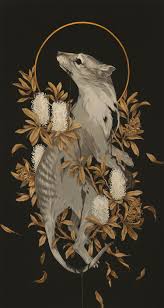 Ascent Teagan White Such Interesting Art Wish I Could Have Met A Thylacine Animal Illustration Art Art Animal Art