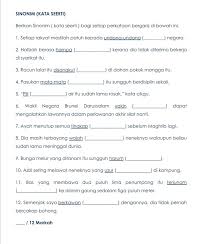 Jenis kata ini biasanya digunakan untuk menjadikan suatu tulisan lebih bervariasi sehingga tidak membosankan dan monoton. Assalamu Alaikum Soalan Latihan Bahasa Melayu Brunei Psr Facebook