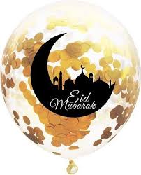 (the jewish and christian religions believe that according to genesis 22:2, abraham took his son isaac to sacrifice.) Bol Com Eid Mubarak Ballonen Ramadan Offerfeest Suikerfeest Versiering Decoratie