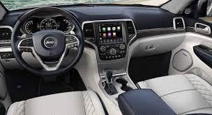 The info comes from a crumpled document. Jeep Grand Cherokee Interior Wild Country Fine Arts