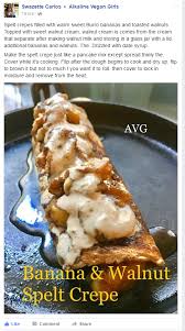 Alkaline Vegan Banana Walnut Spelt Crepe With Dr Sebi Approved Ingredients Dr Sebi Recipes Dr Sebi Recipes Alkaline Diet Alkaline Foods Dr Sebi