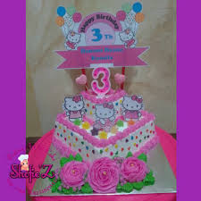 Lihat ide lainnya tentang kue, ulang tahun, kue ulang tahun. Gambar Kue Ulang Tahun Hello Kitty