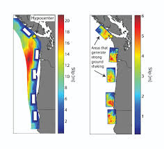 Letters a, b, c, and d are epicenter locations. 50 Simulations Of The Really Big One Show How A 9 0 Cascadia Earthquake Could Play Out Uw News