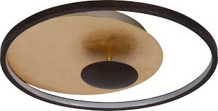 Plafonnier Neoclassic Metal Rouille Or Led Integree Wofi Catania D 40 5 Cm Au Meilleur Prix En Stock Livraison Rapide Dans To En 2020 Plafonnier Metal Rouille Led