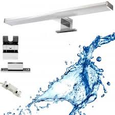 Led spiegelleuchte, infankey 40cm dimmbar spiegelleuchte bad mit fernbedienung, 12w 1000lm 6000k 220v, wasserdicht ip44, badezimmer lampe für badzimmer und wandbeleuchtung. Lightworld24 Bad Spiegelleuchte