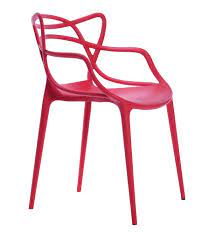 Available in a range of transparent colours as well as a choice of matte glossy colours. Masters Stuhl Chair By Philippe Starck 2010 Polypropylen Rot 80085 03