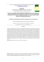 Pdf The Flavonoid And Alkaloid Content Of Cyclosorus Parasiticus Linn Farwell Ferns At The Plantation Areas Of Jember Regency