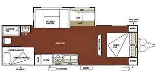 Of the 15 total layouts, 10 offer bunk beds that are perfect for the kids. 2013 Forest River Wildwood 27dbud Specs And Literature Guide