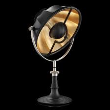 Iron and brass parigi table lamp dimensions: Fortuny Armilla 41 Table Lamp Black Gold Leaf