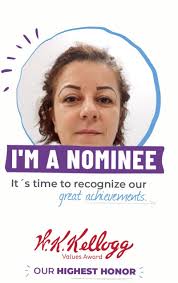 For the first time I and my team has been nominated for one of our K values  that is "Success" for our plant transformation journey in Turkey plant.  This made us very