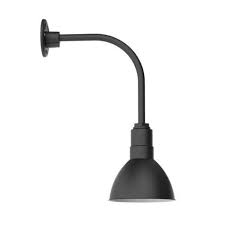 Wilcox Deep Bowl Gooseneck Light Gooseneck Lighting Barn Lighting Exterior Barn Lights