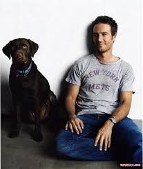 Pin By Rebekah Beasley On They Call It Puppy Love Michael Vartan Man And Dog Michael