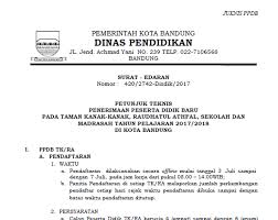Mengucapkan mohon maaf apabila ada kekurangan. Petunjuk Teknis Juknis Ppdb Tk Ra Kota Bandung 2017