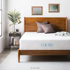 Moreover, the open cell structure allows the body to be kept cool as we are doing lucid 10 inch memory foam mattress review, now we are sharing the pros and cons of this product below based on our research. Lucid Lu10qq3pmf Queen 10in Plush Gel Memory Foam Mattress For Sale Online Ebay