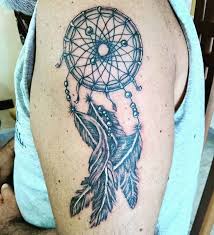 Simple dream catcher tattoo on leg. 30 Most Popular Dream Catcher Tattoo Ideas For Men