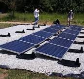 PV Solar Panel Ballasted Flat Roof & Ground Mount Hardware