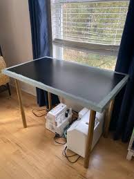 The most common custom corner desk material is metal. Ikea Linnmon Desk Home And Aplliances